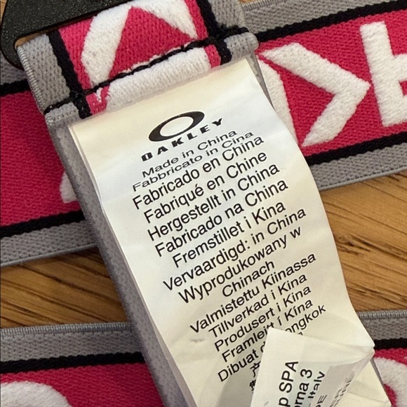 Oakley Factory Suspenders Hot Pink White Cabaret Womens Snowboarding Skiing - Picture 5 of 6